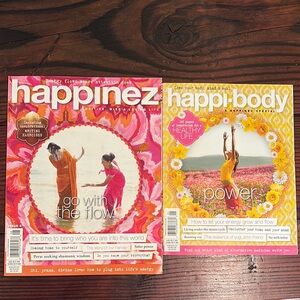 Magazines - Women's Wellness Spiritual  Happinez and Happi-body Belgium